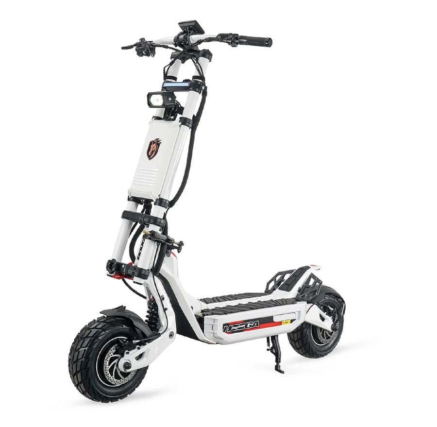 Daytona electric hyperscooter in white
